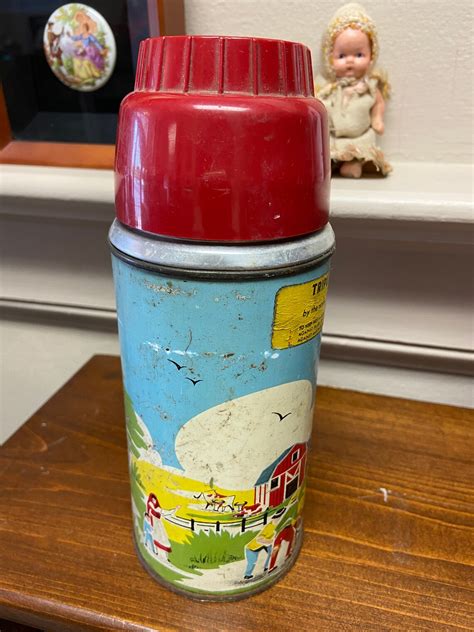 thermos barn lunch box for sale 